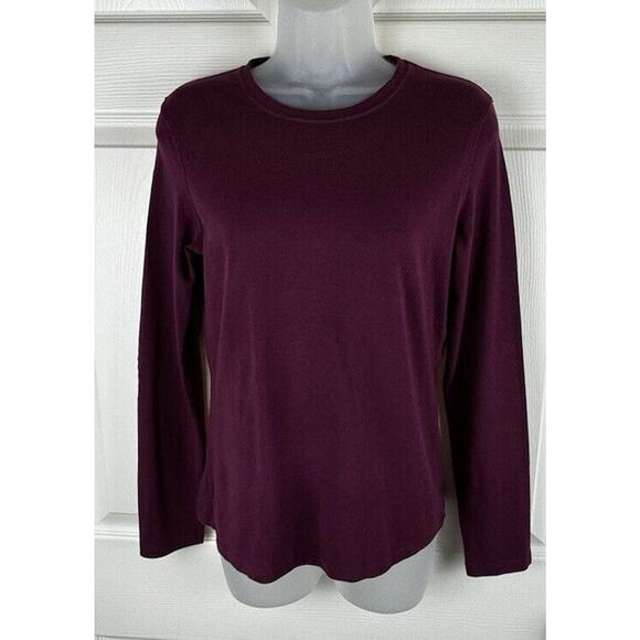 Old Navy Perfect T Stretch Berry L Casual Minimalist 51-04 - Picture 4 of 16